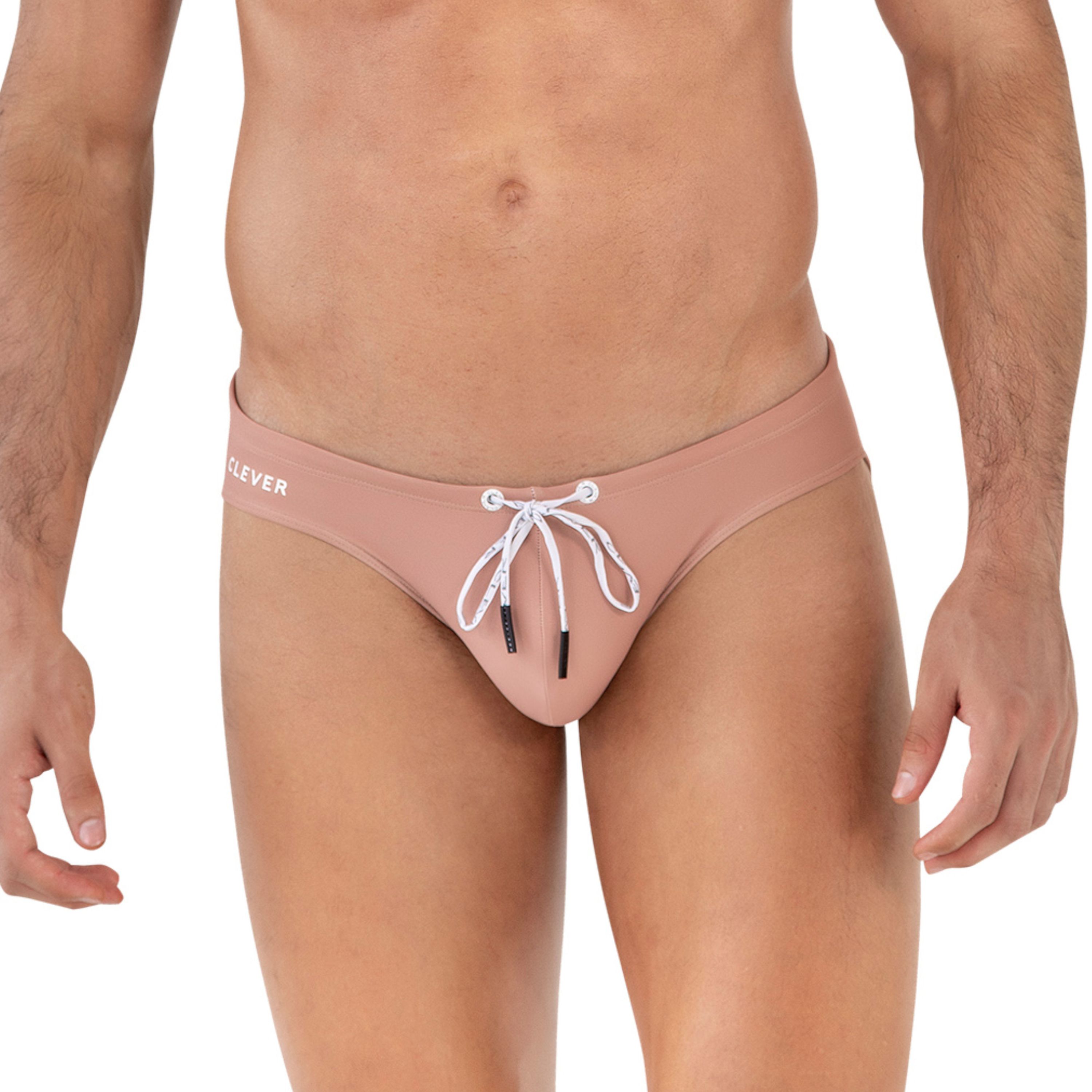 Мужские плавки коричневые Clever COOL SWIMSUIT BRIEF 162202 фото 1