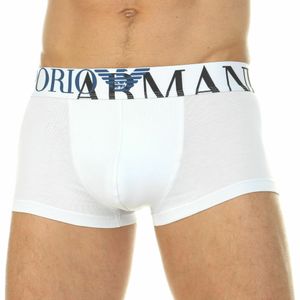Фото Мужские трусы боксеры белые Emporio Armani