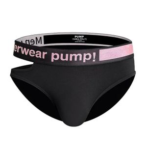 Фото Мужские трусы брифы черные PUMP! MP233-2