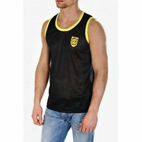 Фото Майка спортивная в сетку Andrew Christian Sport Mesh Tank Black