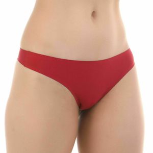 Фото Женские трусы стринги бордовые ROMEO ROSSI RR1505-18