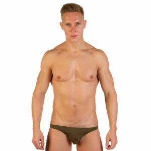 Фото Мужские трусы слипы хаки Romeo Rossi RR2001-14