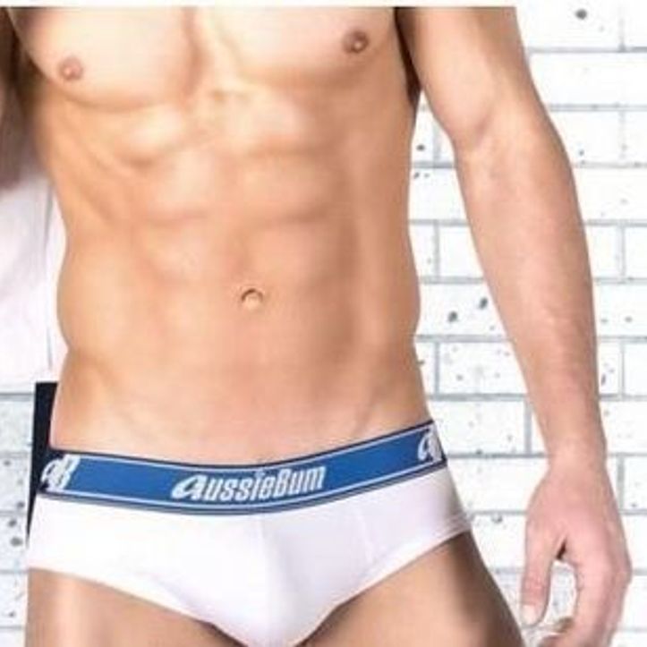  Мужские трусы брифы белые Aussiebum Flex White Brief 