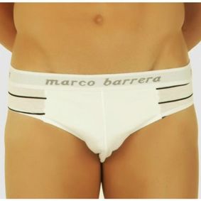 Фото Мужские трусы брифы c полосками Marco Barrera 721