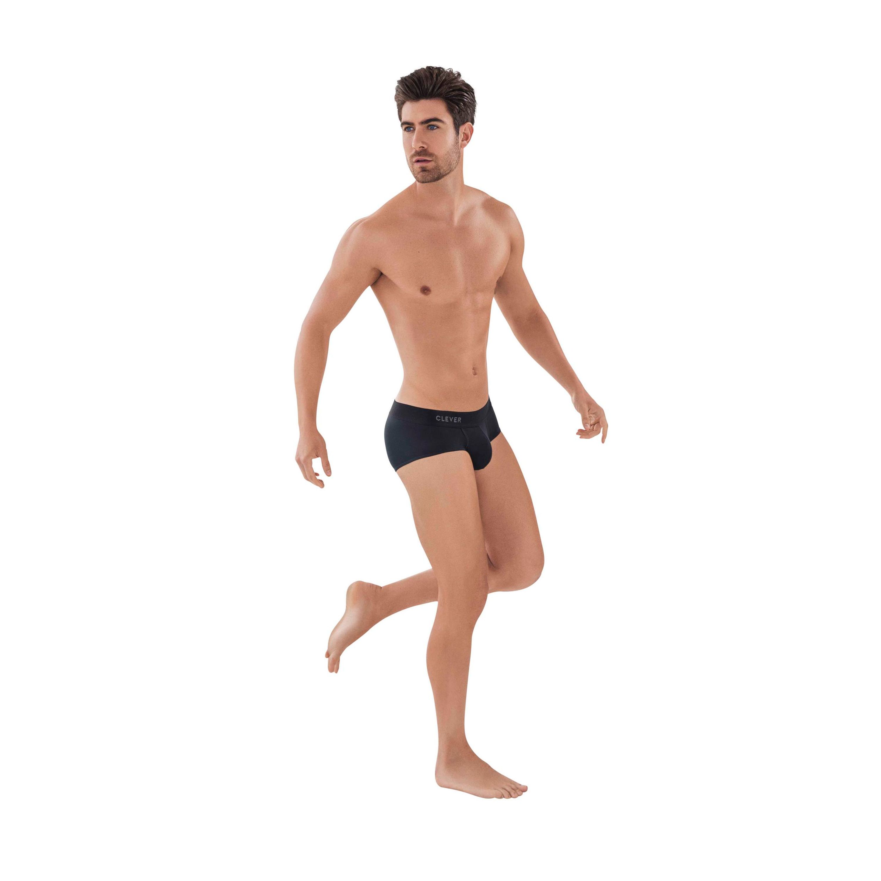 Мужские трусы брифы черные Clever Moda CARIBBEAN CLASSIC BRIEF 088311 фото 2