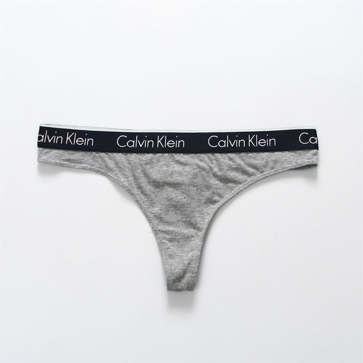 Женские трусы стринги серые Calvin Klein Women - купить недорого в  интернет-магазине