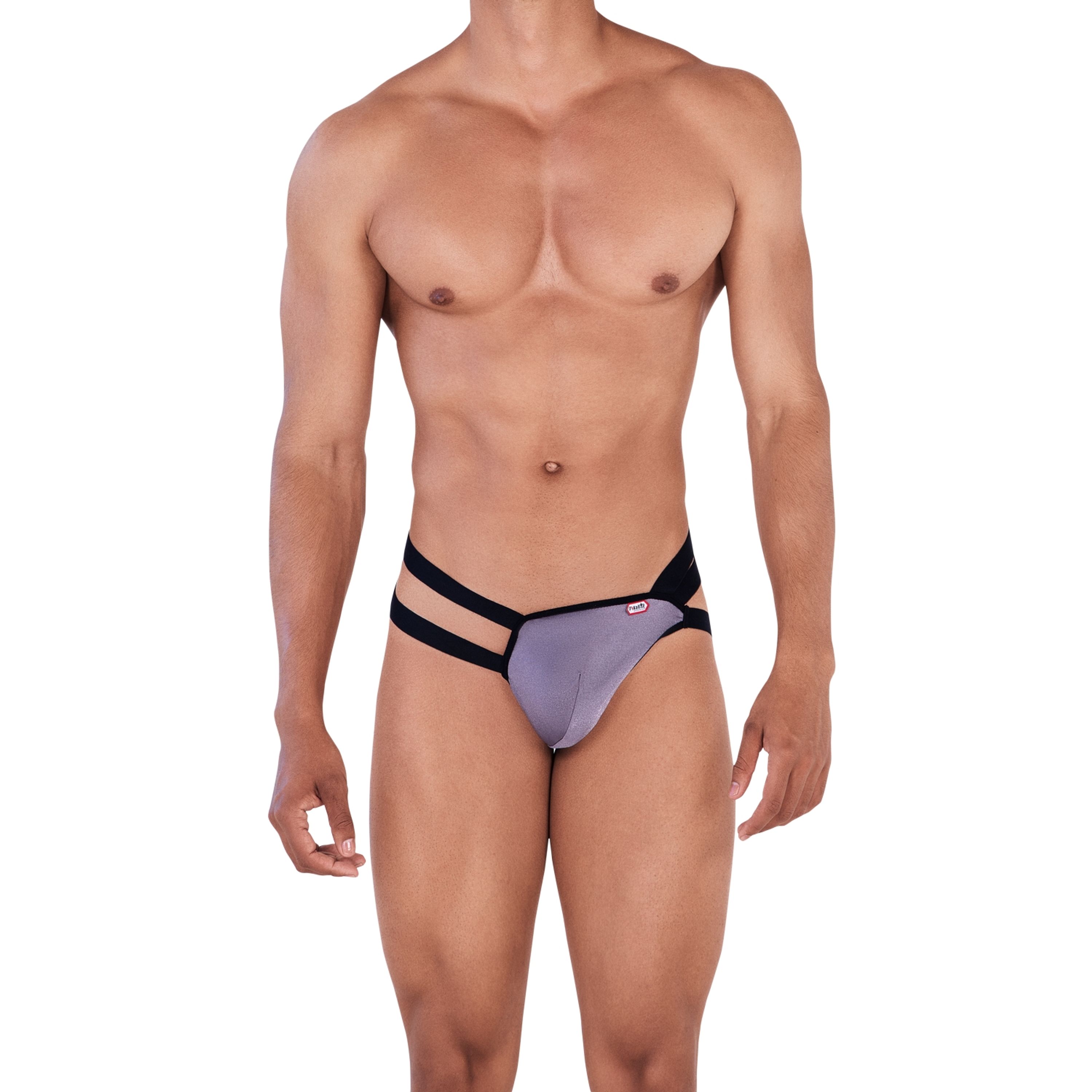 Мужские трусы джоки серые Pikante WINSTON JOCKSRTAP 034012 фото 1