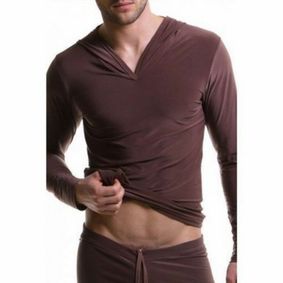 Фото Мужская кофта коричневая N2N Dream Hoodie Brown