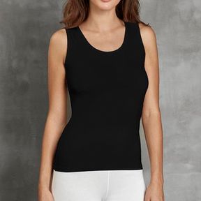 Фото Женская майка черная Doreanse Thermalwear 9573