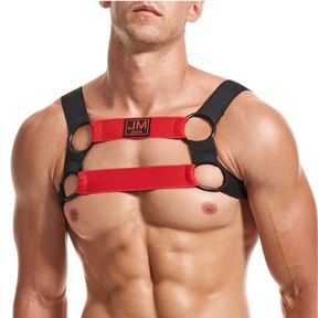 Фото Мужская портупея красная JOCKMAIL JM904-8