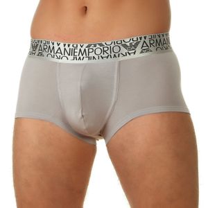 Фото Мужские трусы боксеры серые Emporio Armani