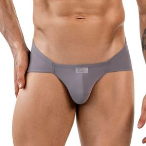 Фото Мужские трусы брифы серые Clever Moda AUDAZ BRIEF 187012