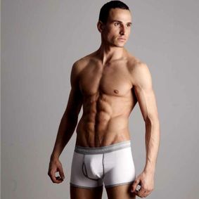 Фото  Мужские трусы боксеры Calvin Klein 365 White Grey