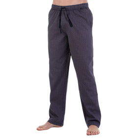 Фото Мужские брюки для дома темно-синие с принтом BUGATTI 54011/4008 635