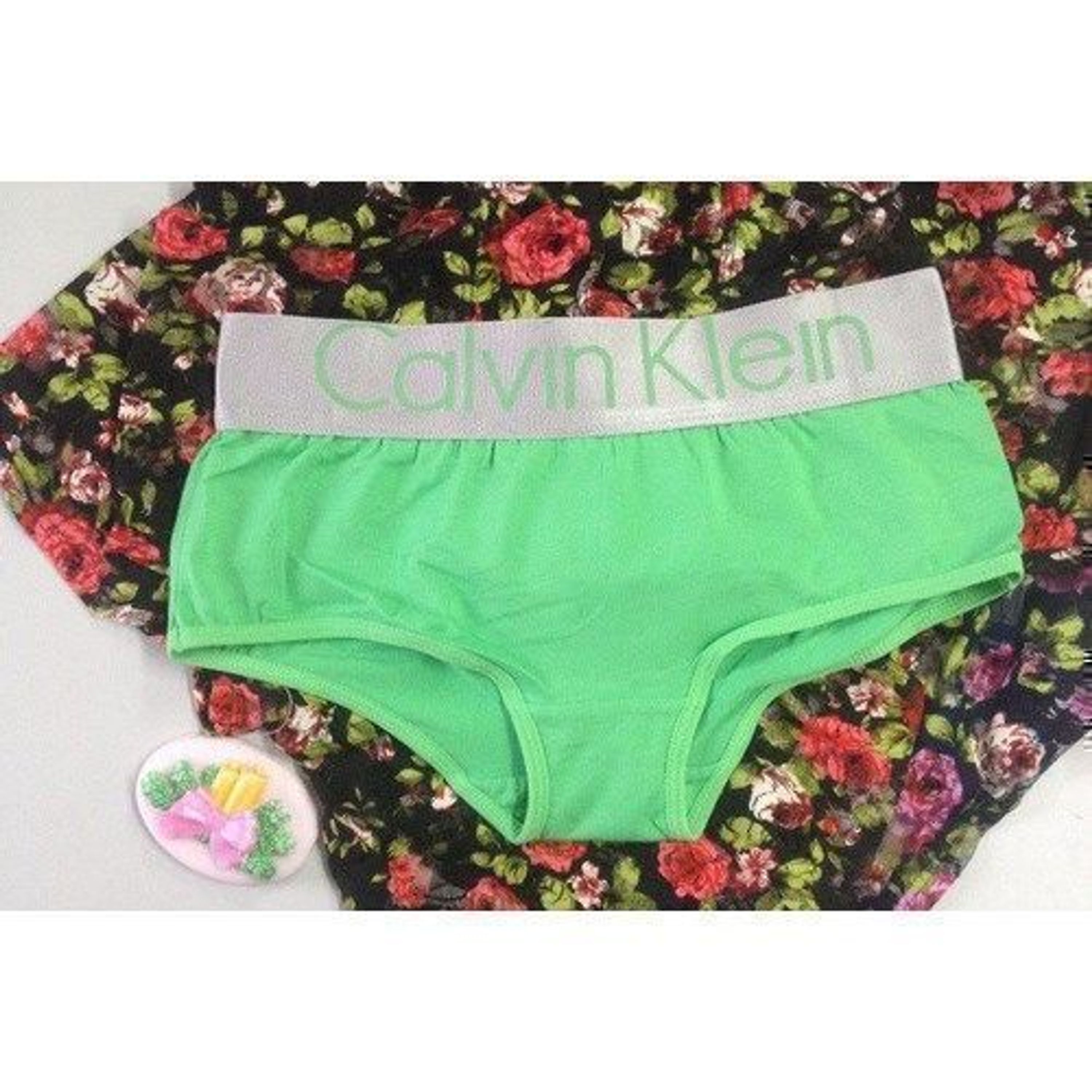 Женские хипсы Calvin Klein Women Hips Steel Green фото 1