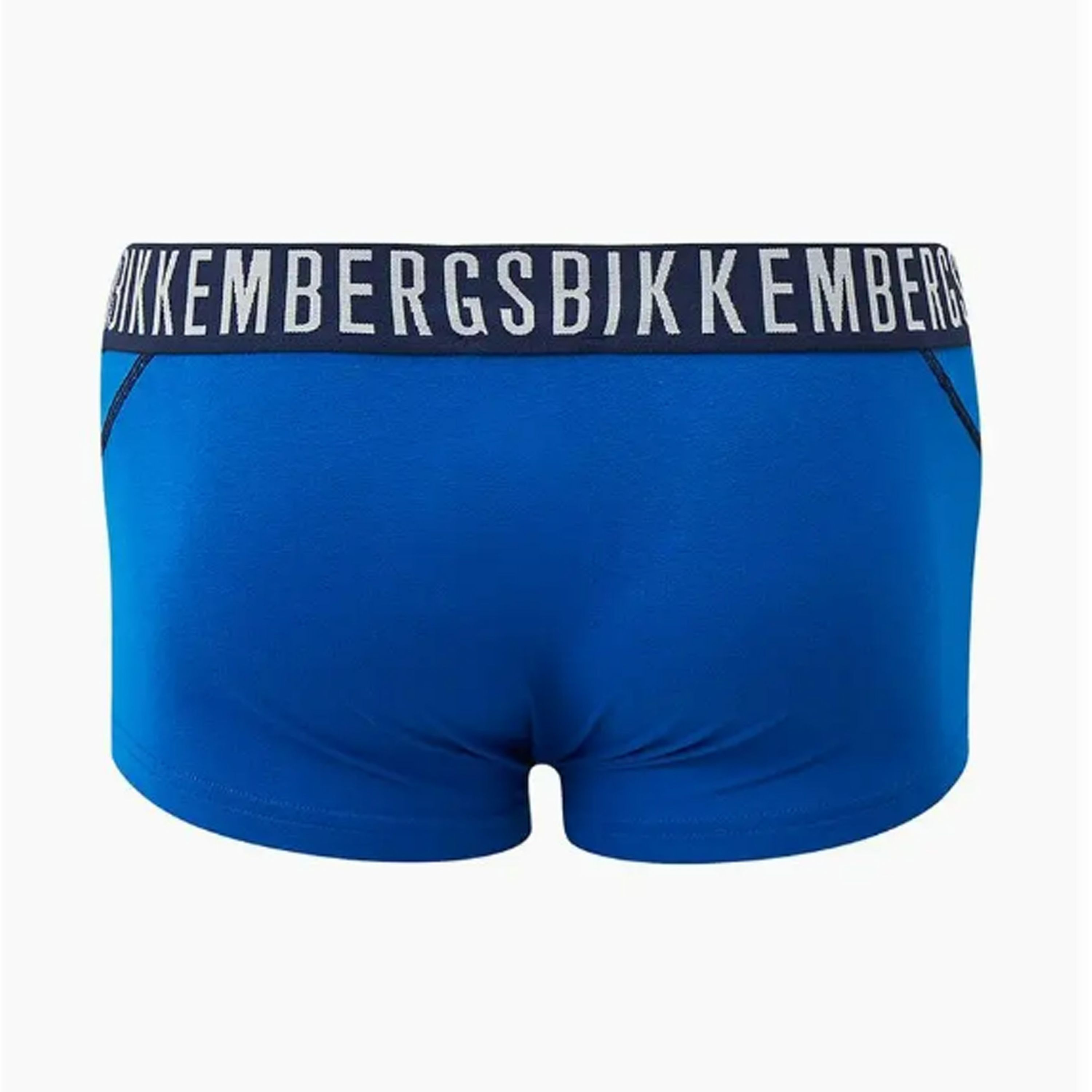 Мужские трусы хипсы набор 2 в 1 синие  Bikkembergs BKK1UTR06BI0054 фото 2