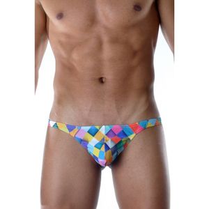 Фото Мужские трусы тонги разноцветные Don Moris DM111855