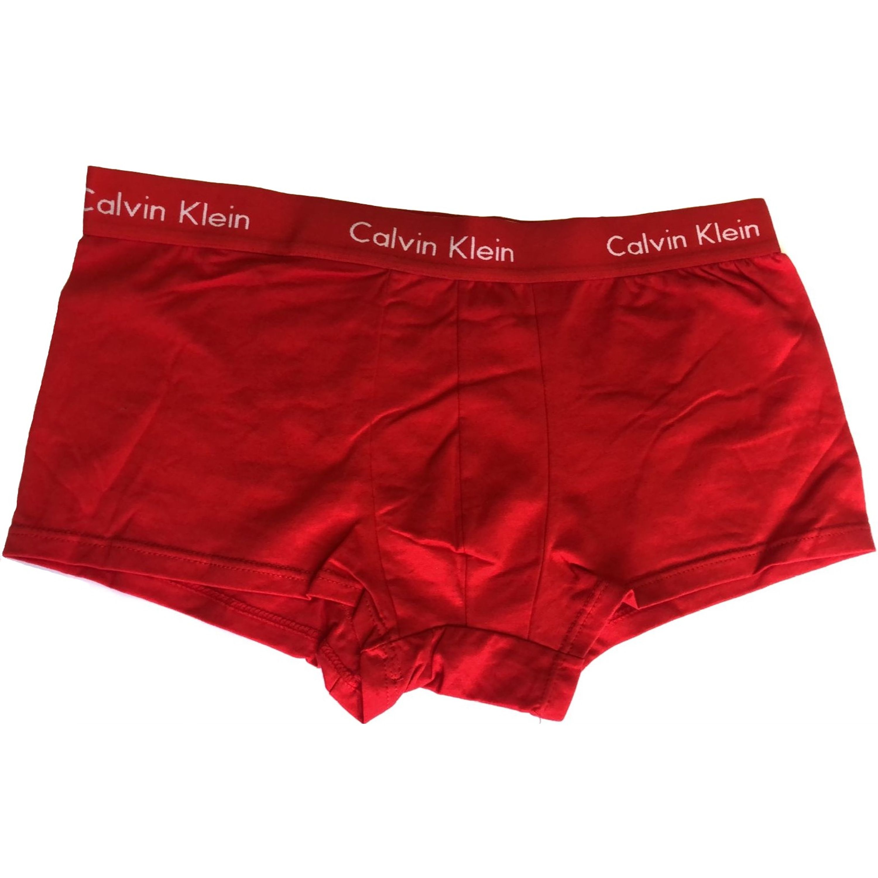 Мужские трусы боксеры красный Calvin Klein фото 1