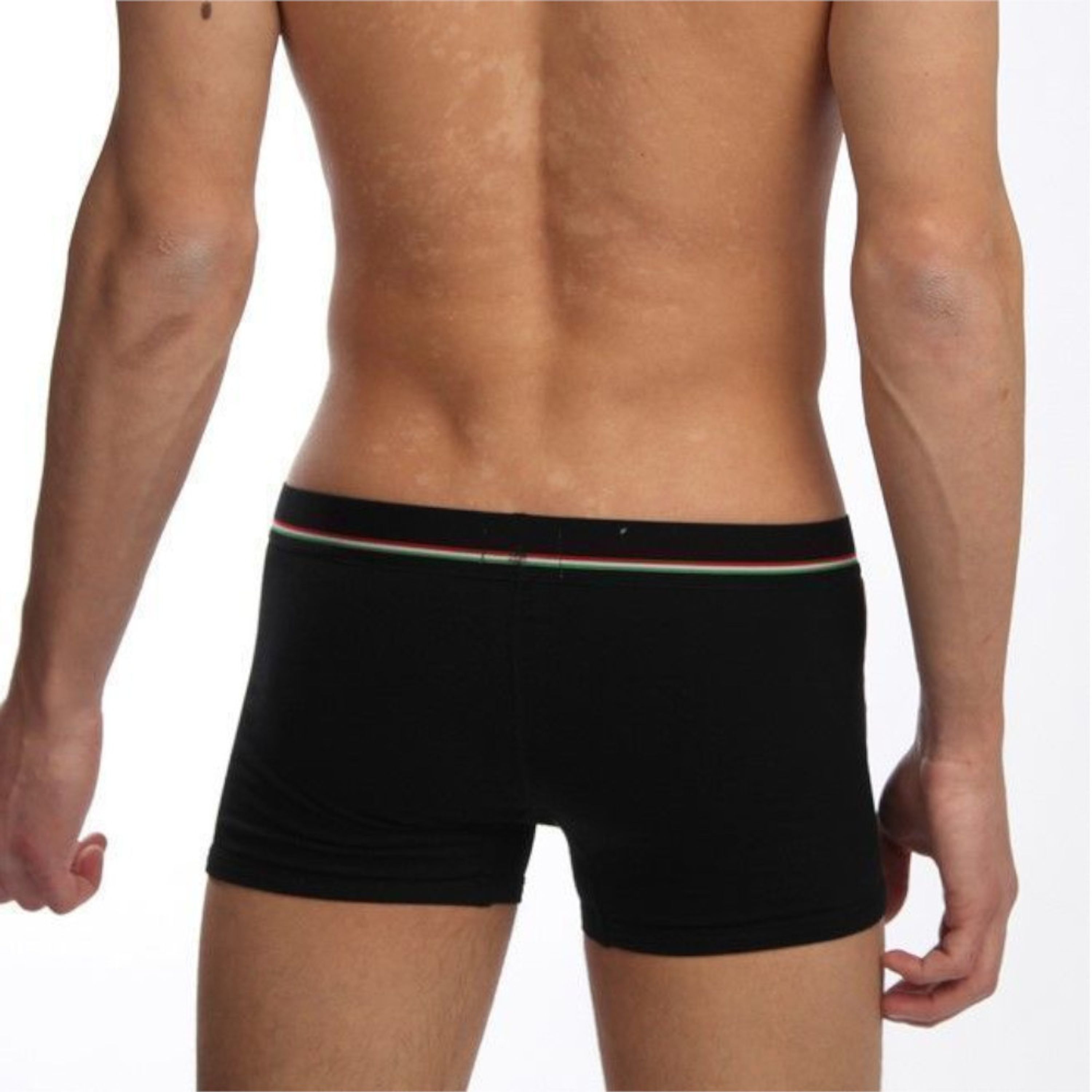 Мужские трусы боксеры черные Dolce Gabbana Italy Boxer фото 3