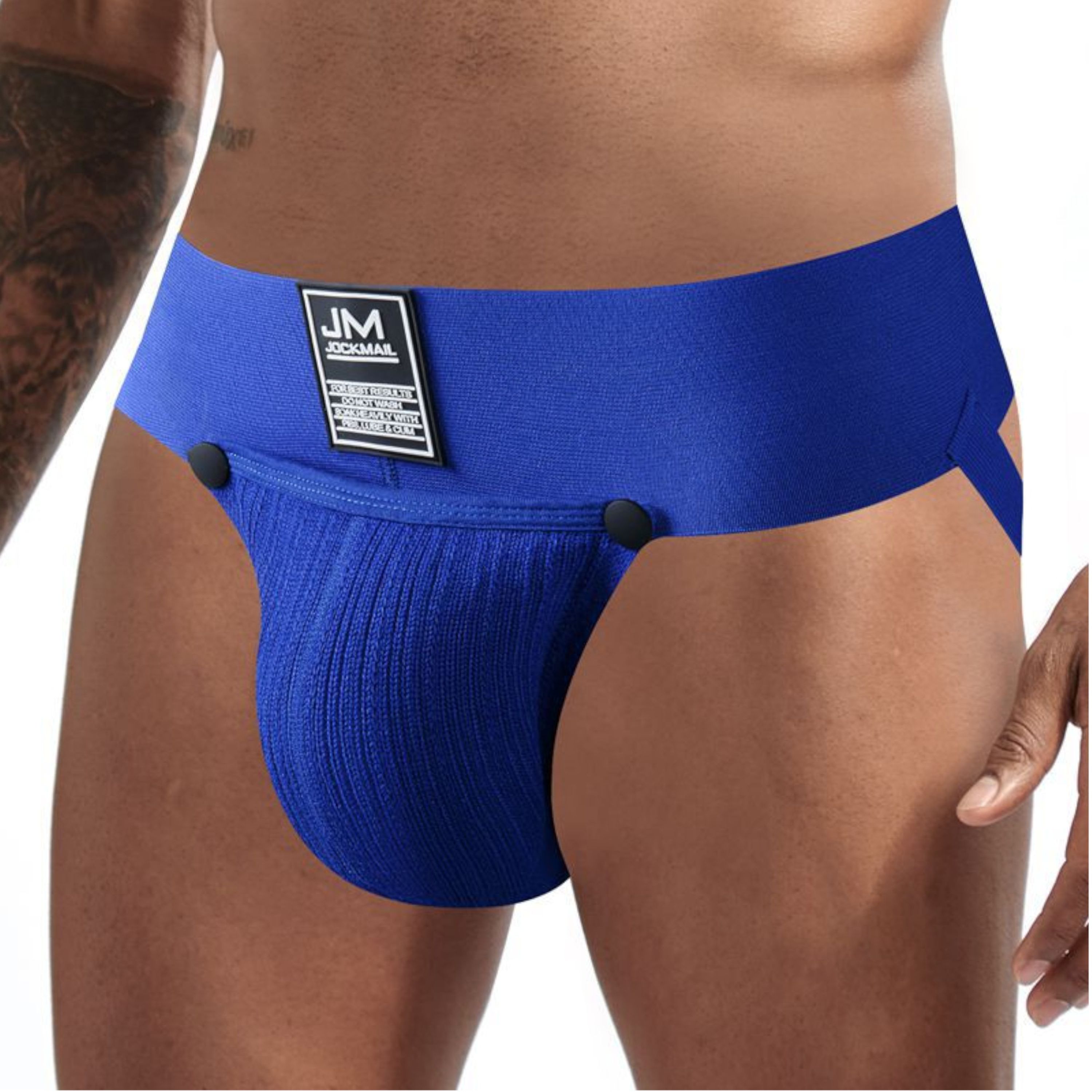 Мужские трусы джоки синие JOCKMAIL JM4029-9 фото 2