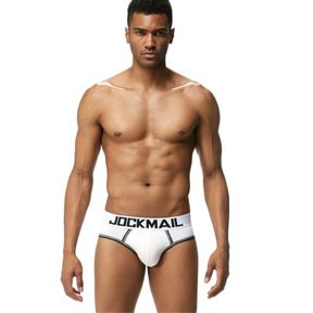 Фото Мужские трусы брифы белые JOCKMAIL JM2041-1