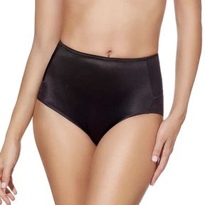 Фото Женские трусы слипы моделирующие высокие черные Creaciones Selene 901 CONTROL/negro