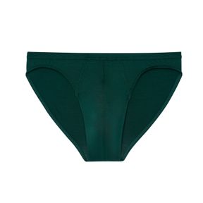 Фото Мужские трусы слипы темно-зеленые HOM TENCEL SOFT Comfort Micro Briefs 402463_4000DG
