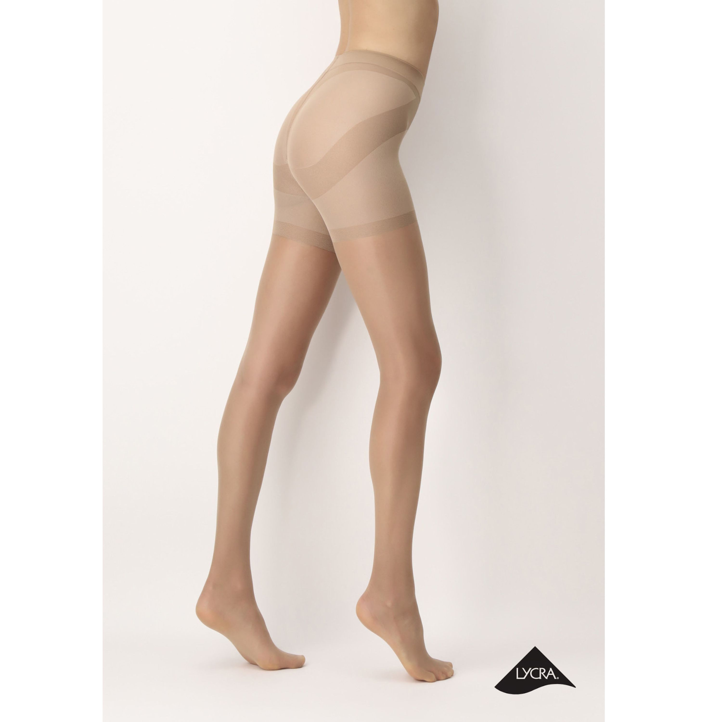 Женские колготки корректирующие светло-бежевый OROBLU Shock Up, 20 ден Bottom up VOBC01031 фото 1