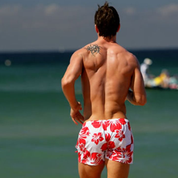 Мужские плавательные шорты AUSSIEBUM белый