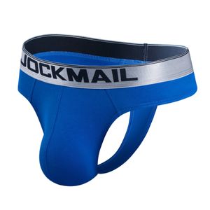 Фото Мужские трусы стринги синие JOCKMAIL JM1029-9