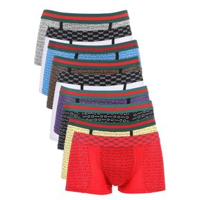 Фото Мужские трусы боксеры произвольные цвета набор 4 в1 Gucci Gu52489