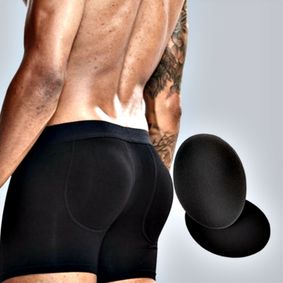 Фото Вкладыши PUSH UP унисекс черные Romeo Rossi 9091-2