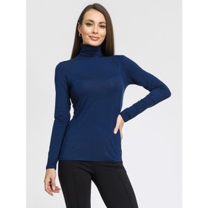 Фото Женский джемпер темно-синий OROBLU Perfect Line VOBT01644