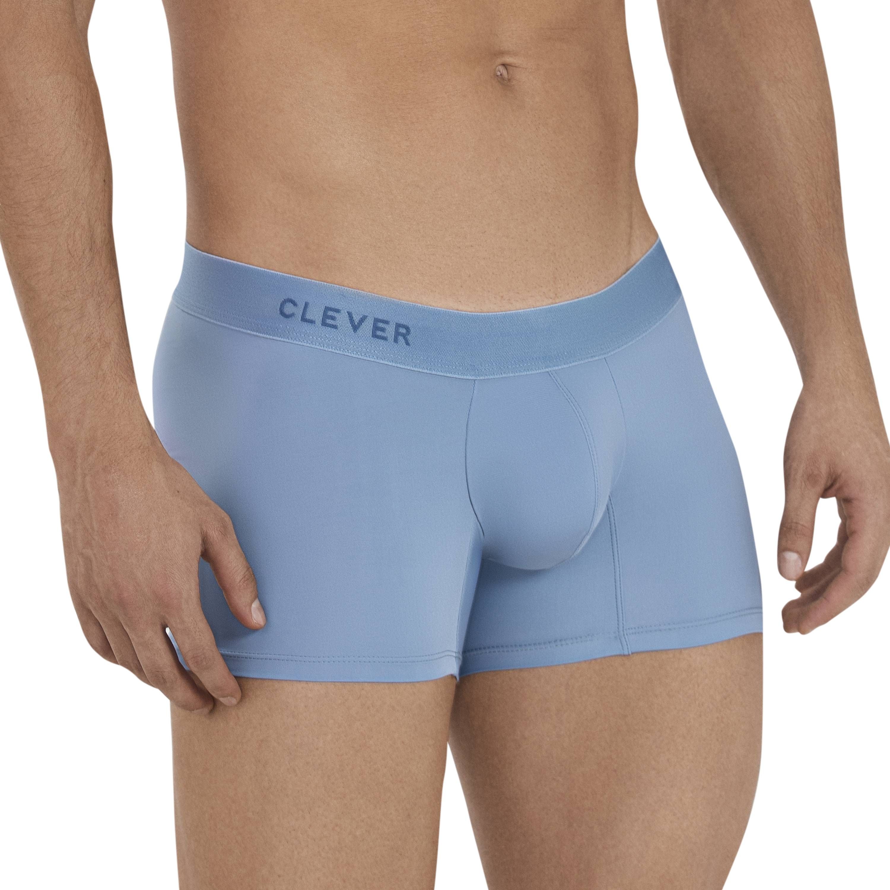 Мужские трусы боксеры голубые Clever VITAL BOXER 112607 фото 2