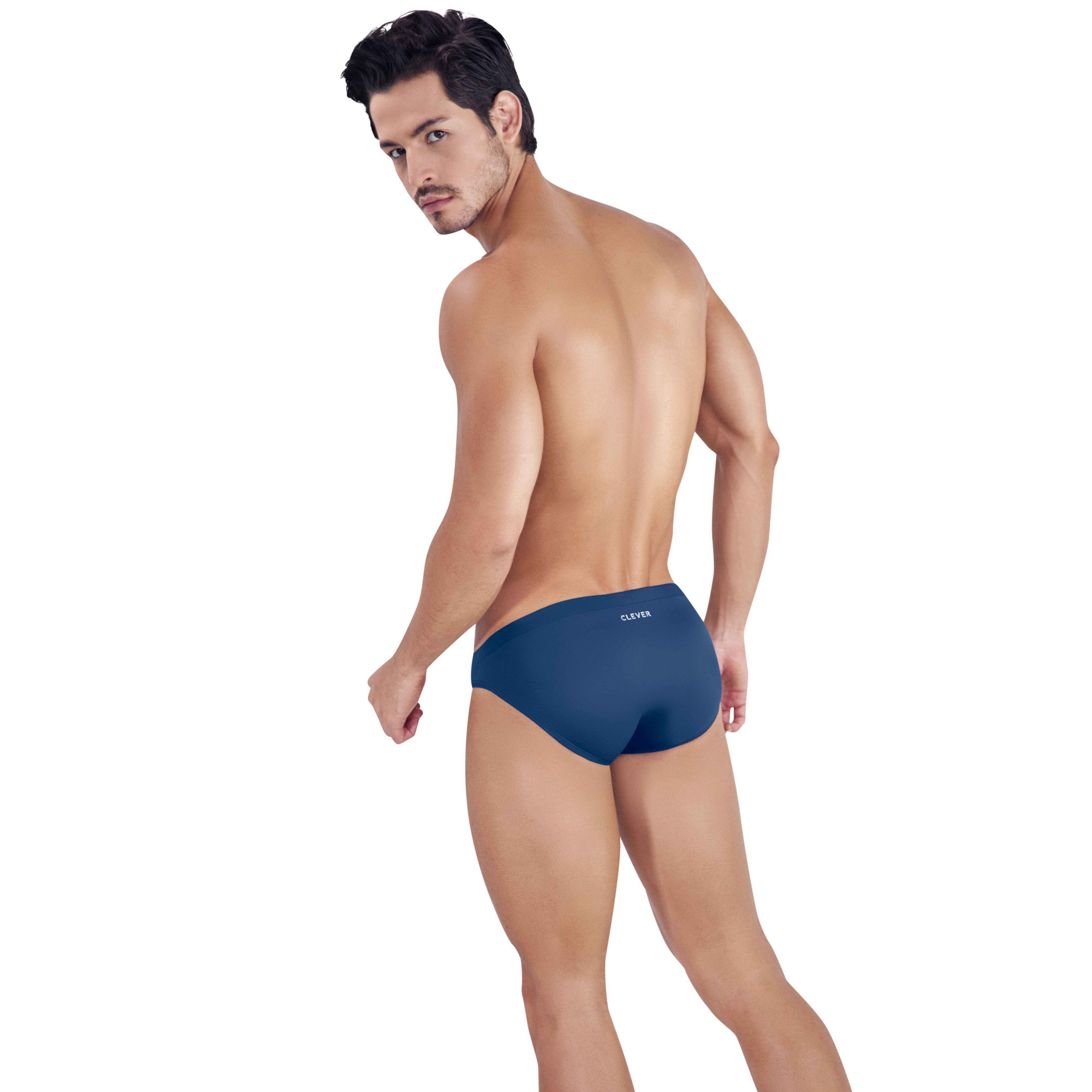 Мужские трусы брифы темно-синие Clever PURITY BRIEF 145208 фото 3