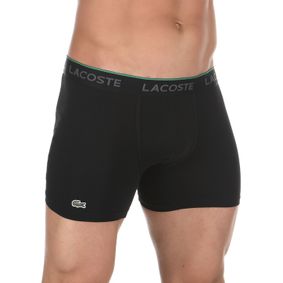 Фото Мужские трусы боксеры черные Lacoste