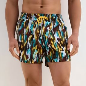 Фото Мужские пляжные шорты хаки KOM 1M11MMSY231-036 TURA SHORT Фото Мужские пляжные шорты хаки KOM 1M11MMSY231-036 TURA SHORT