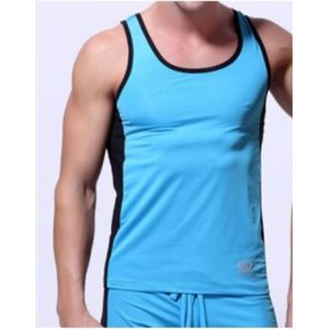 Фото Майка спортивная голубая под шелк Wang Jiang 1 Фото Майка спортивная голубая под шелк Wang Jiang 1