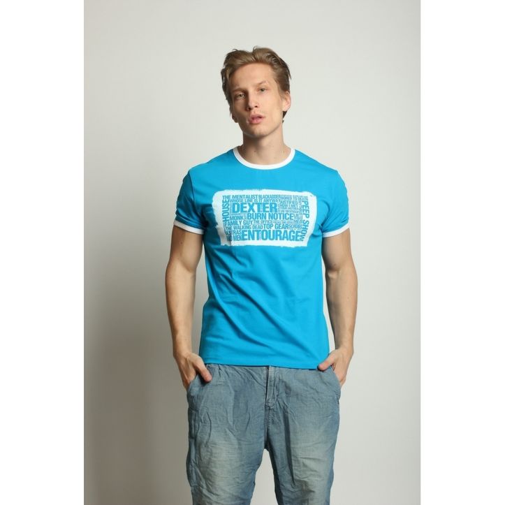 Мужская футболка Scandaloso с принтом 'Сериалы' 080281m-EP 