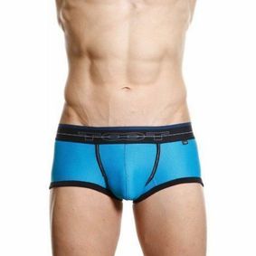 Фото Мужские трусы хипсы синие в сетку TOOT Nylon Sport Hip Boxer TT00076