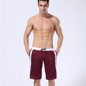 Фото Мужские шорты спортивные бордовые Seobean Shorts 7