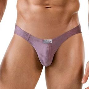 Фото Мужские трусы слипы коричневые Clever Moda AURA BRIEF 184519