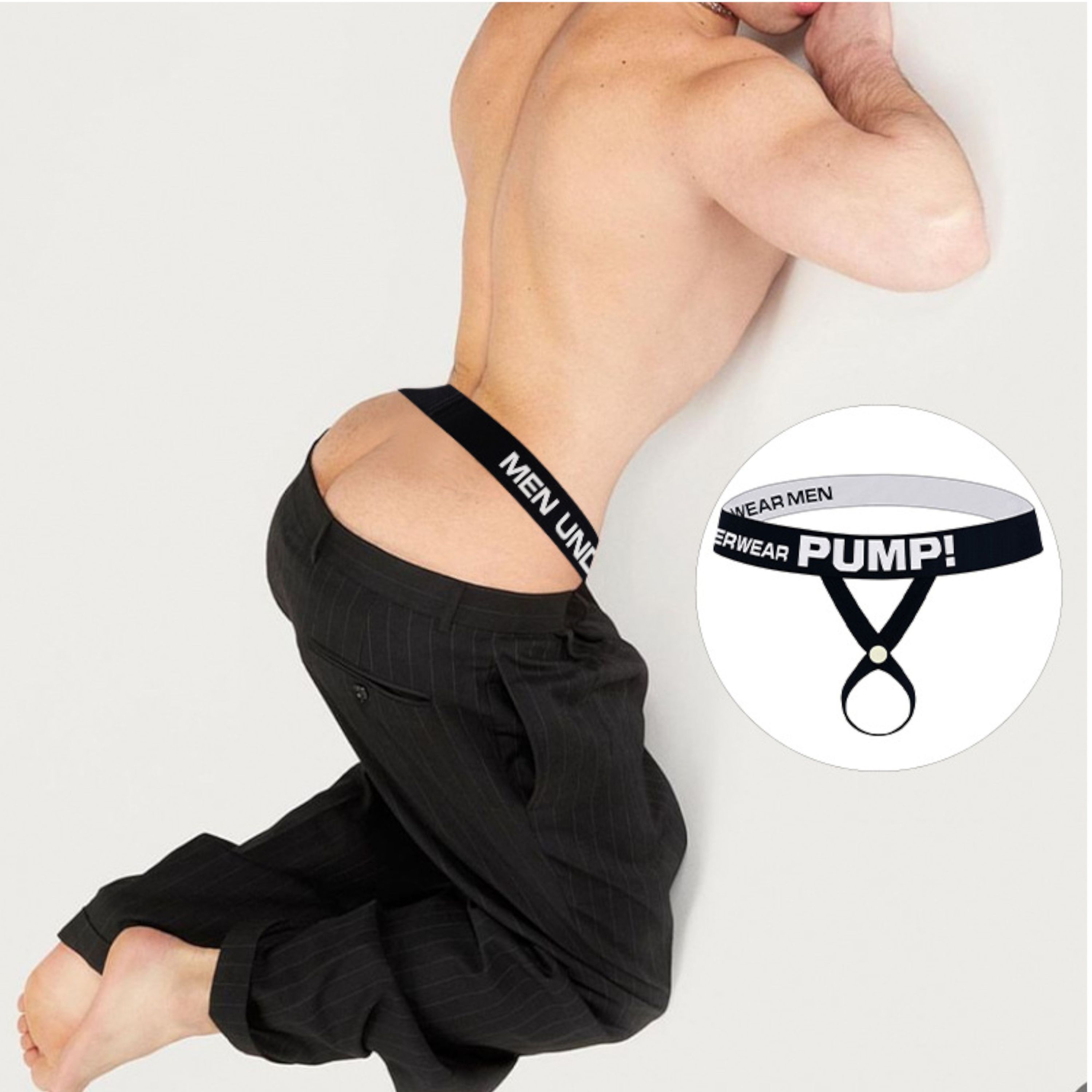 Мужской эротический аксессуар черный PUMP! MP01-2 фото 5