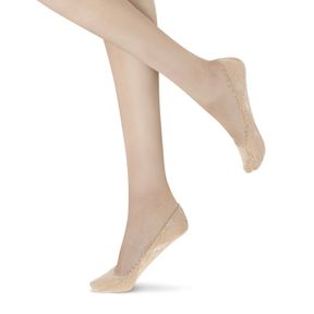 Фото Женские подследники бежево-розовые 2 пары OROBLU FOOT PROT. SOLANGE LACE OB VOBC01490