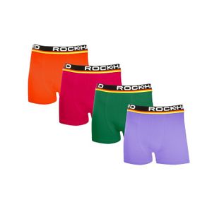 Фото Мужские трусы боксеры набор 4 в 1 (произвольные цвета) Rockhard RH47058
