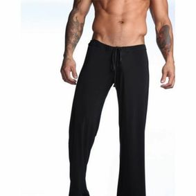 Фото Мужские штаны домашние черные N2N Dream Lounge Pants Black