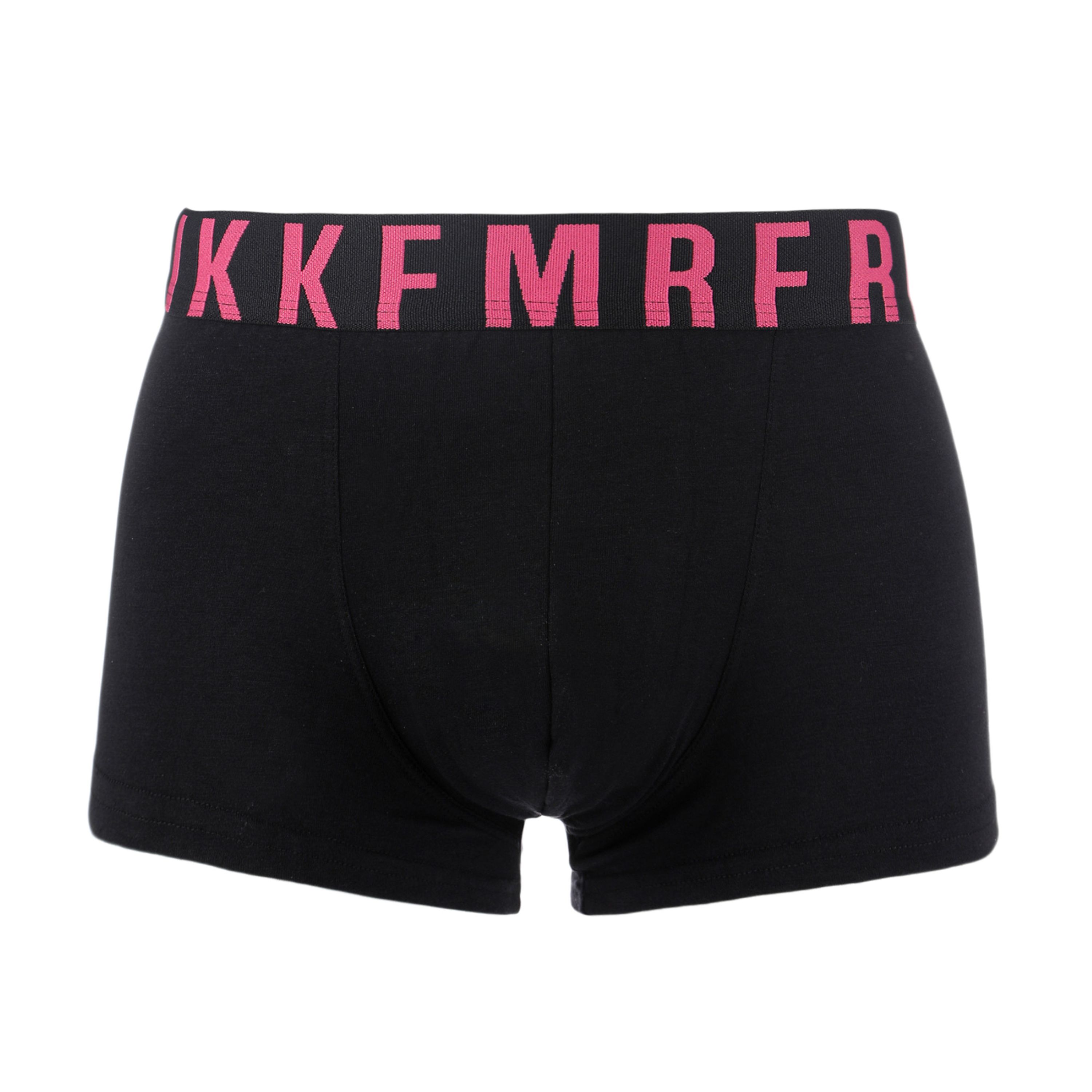 Мужские трусы хипсы (черный) набор 3 в 1 Bikkembergs MIX COLOR FLUO BKK1UTR16TR фото 2