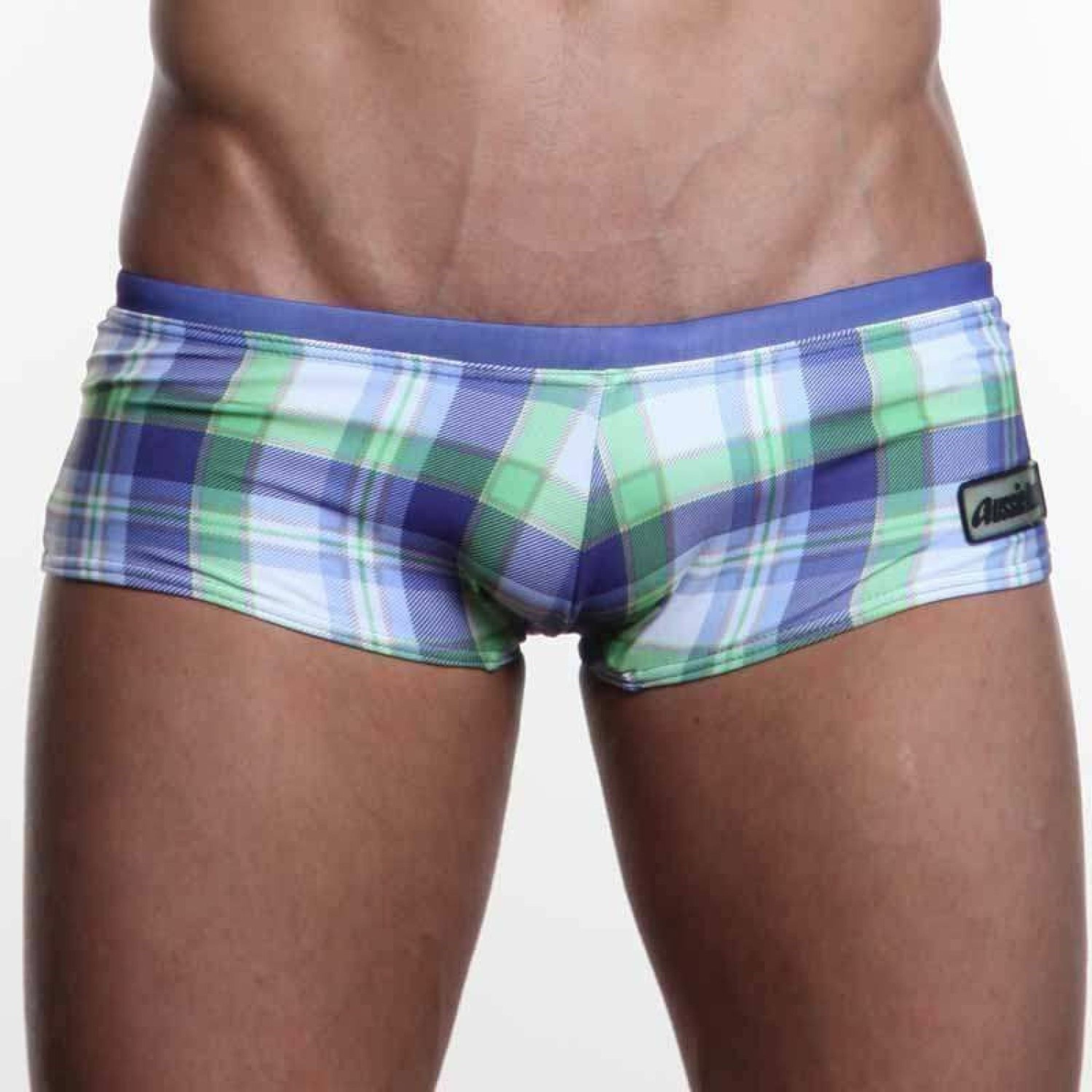 Мужские плавки в разноцветную клетку AussieBum 6620-2 фото 3