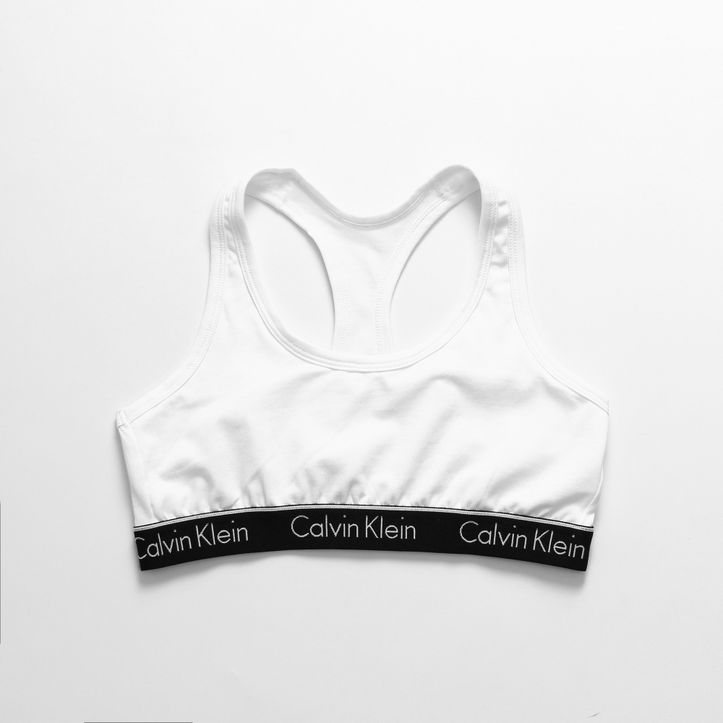 Женский топ спортивный белый Calvin Klein Women Black 
