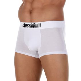 Фото Мужские трусы боксеры белые AussieBum